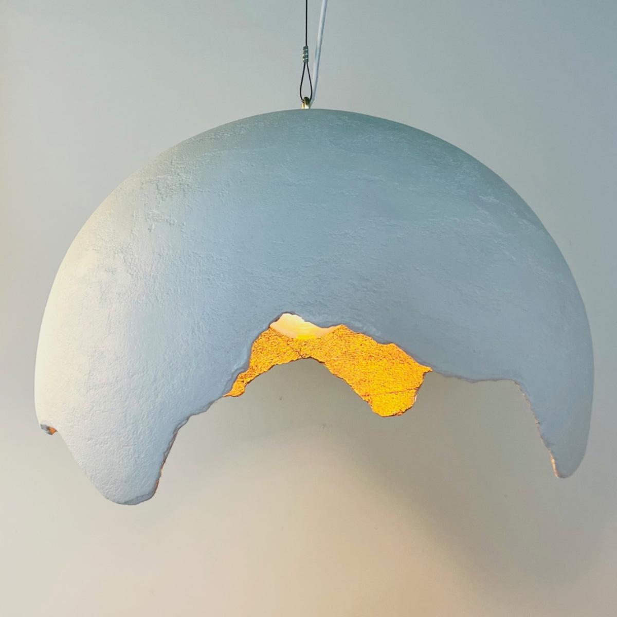 Lampada bianca Lakota per un arredamento d’interni luminoso