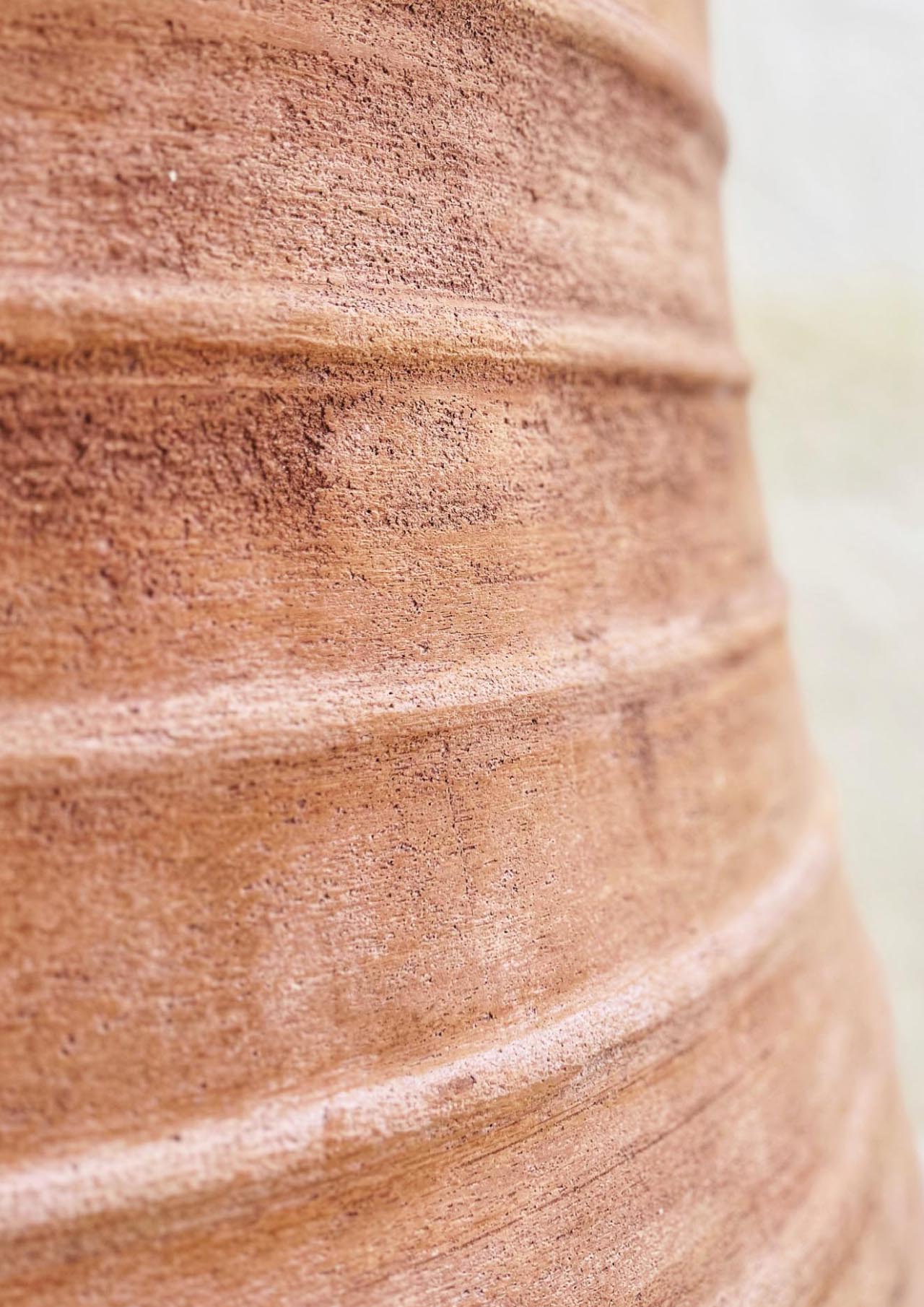 Vaso rettangolare grande fatto a mano per terrazzi di lusso